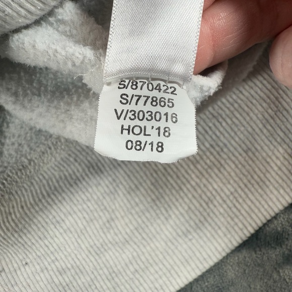 Athleta Coaster Luxe Sweatshirt Crewneck Womens M Heather Gray - Picture 5 of 9